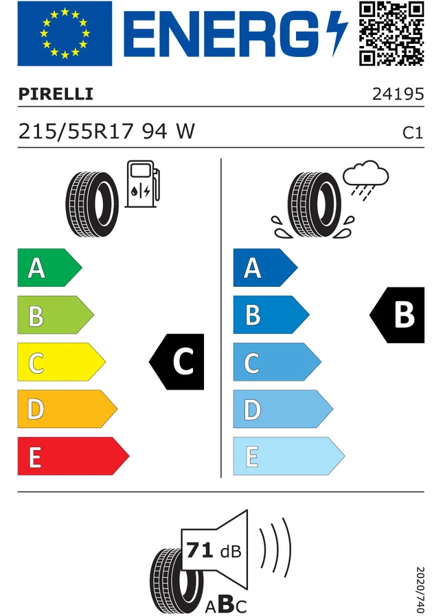 Pirelli Cinturato P7 Seal Inside (AirStop)