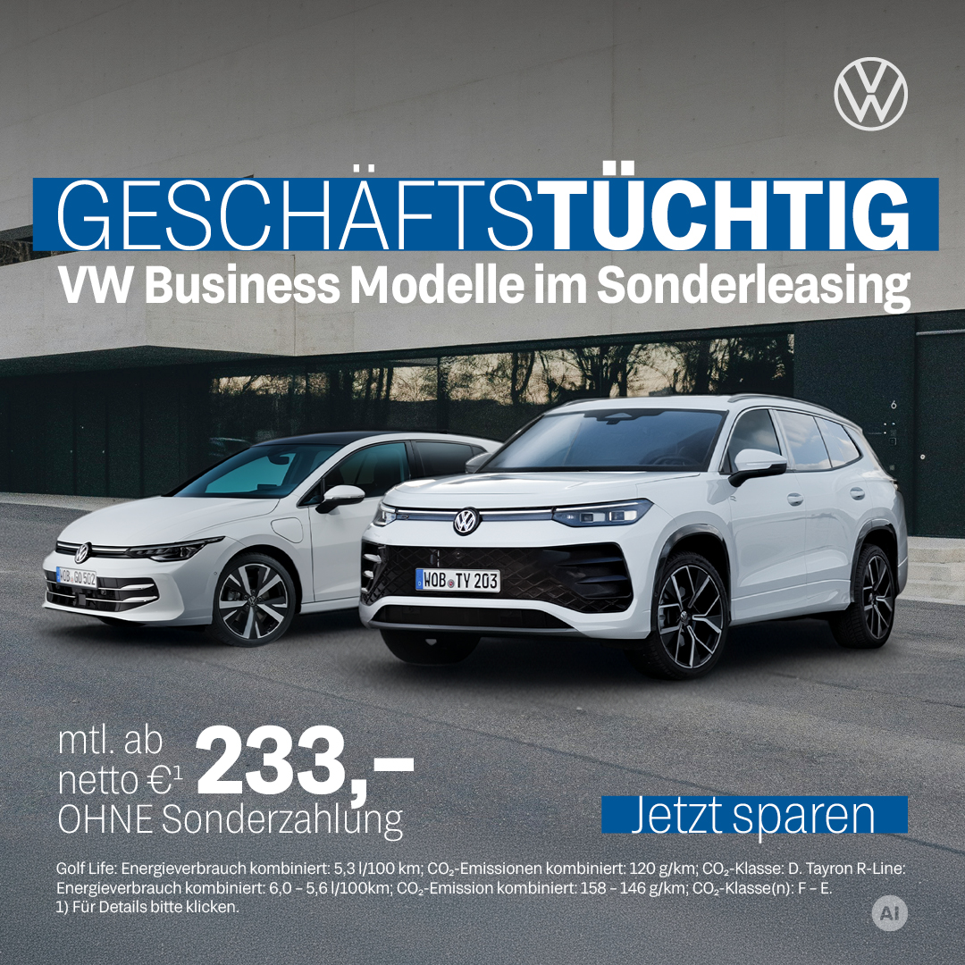 VW Gewerbe Sonderleasing VW Gewerbe Sonderleasing