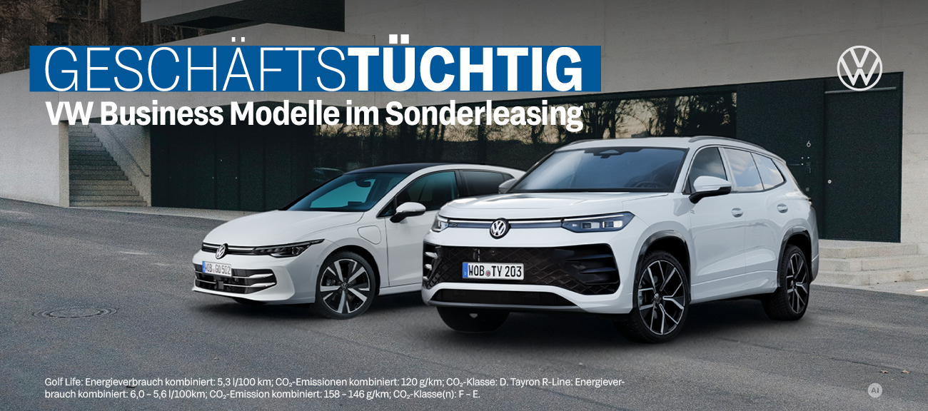 VW Gewerbe Sonderleasing