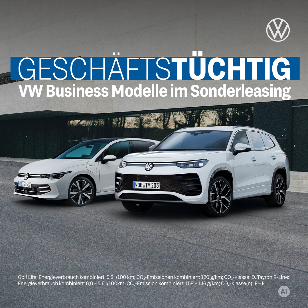 VW Gewerbe Sonderleasing
